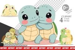Clipart Love Turtle Product Image 1