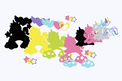Unicorn Topper 3D SVG Product Image 4