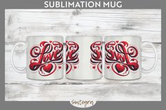 Love v7 Mug Wrap Sublimation Product Image 1