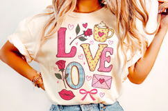 Love Valentine's Day PNG, Be Mine, Xoxo Png, Coquette, Cupid Product Image 2