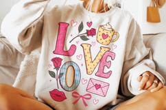 Love Valentine's Day PNG, Be Mine, Xoxo Png, Coquette, Cupid Product Image 3