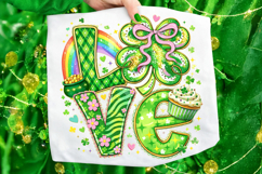 Love St Patrick's Day PNG, Lucky Day PNG, Irish PNG, Clover Product Image 6