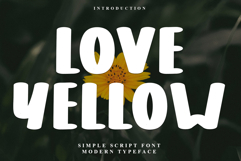 Love Yellow Product Image 1