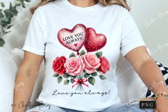 Love You Valentines Quote PNG | Valentines Day PNG Product Image 3