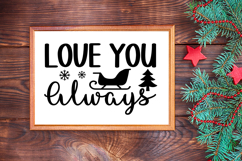 Farmhouse Christmas Sign SVG Bundle | Holiday Decor Sign SVG Product Image 8