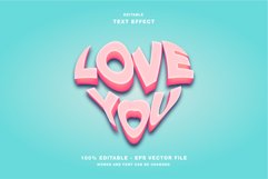 9 Valentines day text effect for illustration Product Image 2