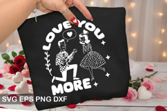 Love Always - Retro Valentine Design Product Image 1