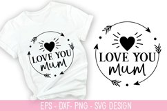Mother&#039;s Day SVG Bundle - Mother&#039;s Day T-Shirt Design Product Image 6