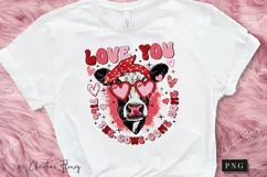 Love You Till The Cows Come Home PNG | Valentine's Day PNG Product Image 2