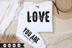 Love yourself - Sleeve Design, T-Shirt Design Product Image 1