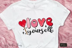 Love Yourself PNG | Valentine's Day PNG Product Image 2