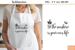 Positive Quotes|Love Yourself| Apron Design Product Image 1