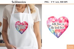 Positive Quotes|Love Yourself| Apron Design Product Image 1