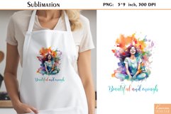 Positive Quotes|Love Yourself| Apron Design Product Image 1