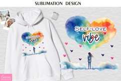 Big Watercolor Heart|Watercolor Motivational Quotes Product Image 1