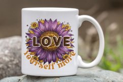 Love Yourself More Sublimation PNG Product Image 2