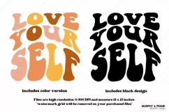 Love Yourself Png Sublimation Design | Mental Health Png