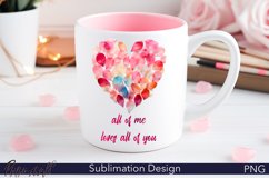 All of me loves all of you Quote | Valentines Day PNG Product Image 1