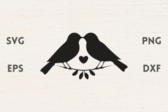 Love Birds SVG Product Image 1