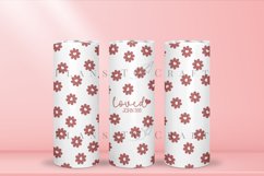 Loved bible verse skinny tumbler sublimation wrap with high resolution and transparant background are for 20oz and 30oz skinny tumbler