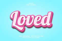 9 Valentines day text effect for illustration Product Image 11