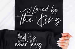 Loved by The King SVG Design Product Image 2