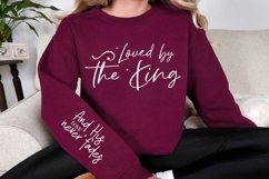 Loved by The King SVG Design Product Image 3