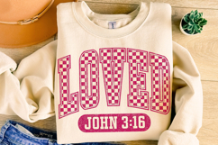 Loved Valentine's Day PNG, Be Mine, Xoxo Png, Coquette Bow Product Image 3