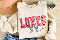 Loved John 3:16 PNG,Loved John 3:16 png,loved varsity PNG Product Image 3
