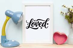 Loved SVG | Baby SVG | Newborn SVG Product Image 4