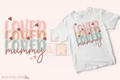 Mom Mama Mother’s Day SVG T-shirt Design, Mother’s Day SVG Product Image 2