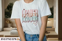 Mom Mama Mother’s Day SVG T-shirt Design, Mother’s Day SVG Product Image 3