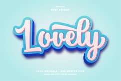 9 Valentines day text effect for illustration Product Image 5