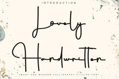 Lovely Handwrittern Product Image 1