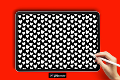  Heart Pattern Brush  Pattern Maker for Procreate