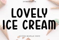 LOVELY ICE CREAM Product Image 1