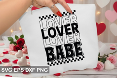 Lover babe - Retro Valentine Design Product Image 1
