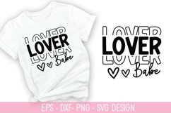 Lover babe - Valentine&#039;s Day SVG Design Product Image 1