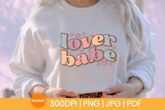 Lover babe | Valentine sublimation clipart Product Image 2