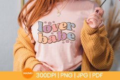 Lover babe | Valentine sublimation clipart Product Image 3