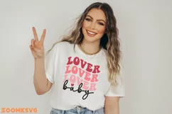 Lover baby SVG, Funny valentine SVG laser cut files Product Image 2