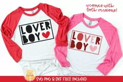 Boy Valentine's Day Shirt Quote on Raglan Shirt Mockup