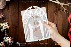 Lover At The Gate Card Cover Papercut Product Image 1