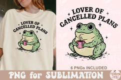 Lover Of Cancelled Plans PNG Product Image 1