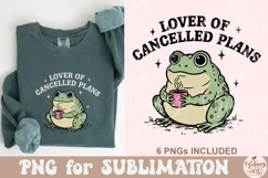 Lover Of Cancelled Plans PNG Product Image 4
