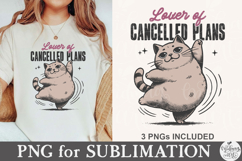 Lover Of Cancelled Plans PNG Product Image 1