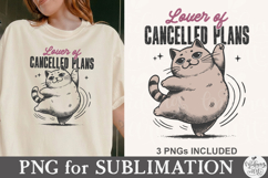Lover Of Cancelled Plans PNG Product Image 3