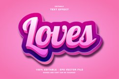 9 Valentines day text effect for illustration Product Image 9