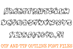 Lovestruck Lettering Font Cartoon Heart Valentines ABC OTF Product Image 2