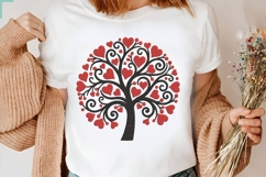 Love Tree Embroidery Design Product Image 3